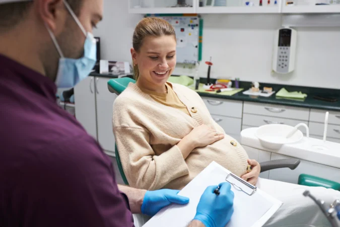 What are the best practices for dental care during pregnancy?