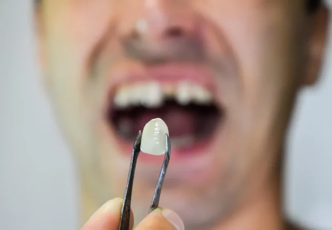 Couronne dentaire qui bouge ou qui tombe : les bons réflexes